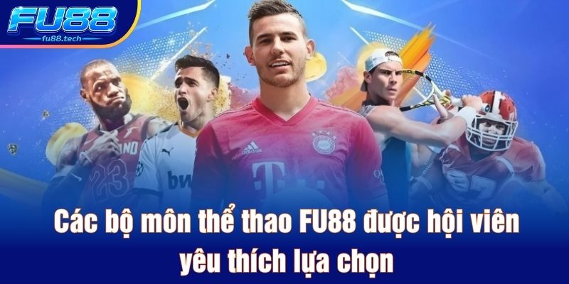 Các bộ môn thể thao FU88 được hội viên yêu thích lựa chọn