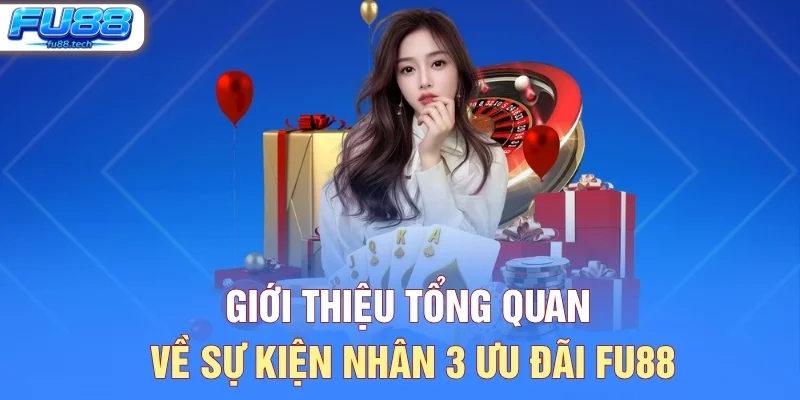 Giới thiệu tổng quan về sự kiện nhân 3 ưu đãi FU88